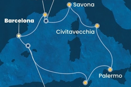 Маршрут круиза