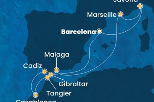 Маршрут круиза