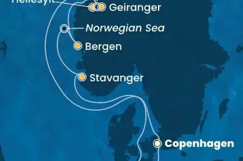 Маршрут круиза