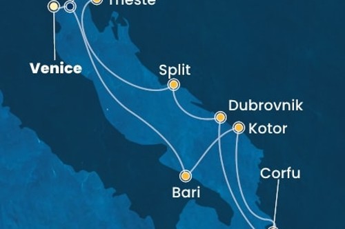 Маршрут круиза