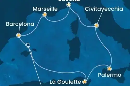Cruise itinerary