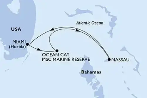 Маршрут круиза