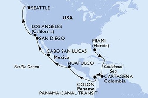 Cruise itinerary