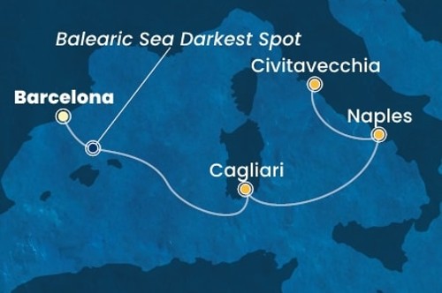 Маршрут круиза