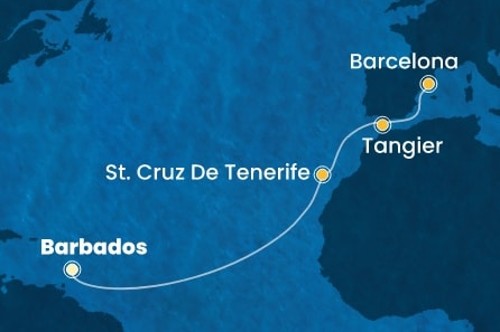 Маршрут круиза