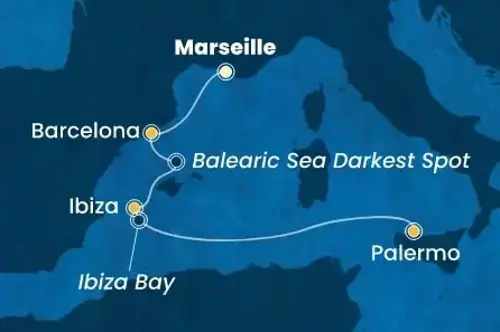Cruise itinerary