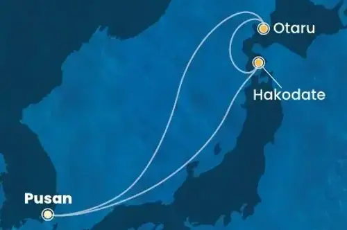 Маршрут круиза