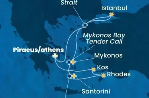 Cruise itinerary