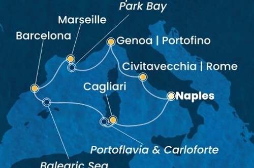 Маршрут круиза