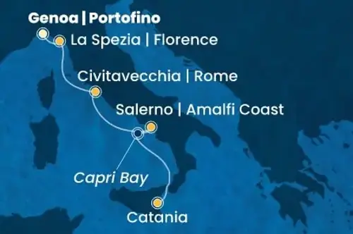 Cruise itinerary