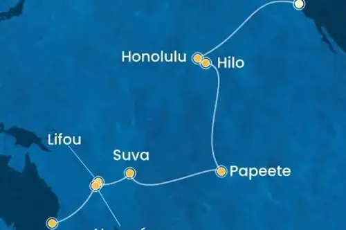 Cruise itinerary