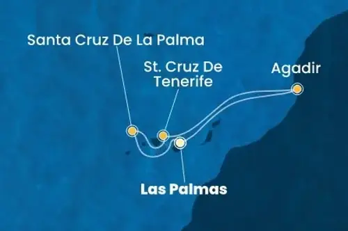 Маршрут круиза