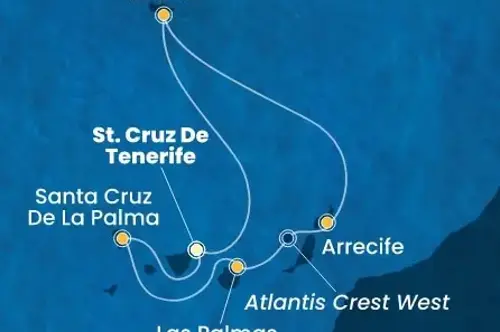 Маршрут круиза