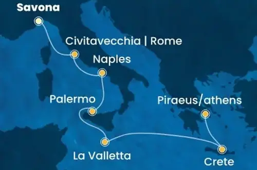 Cruise itinerary