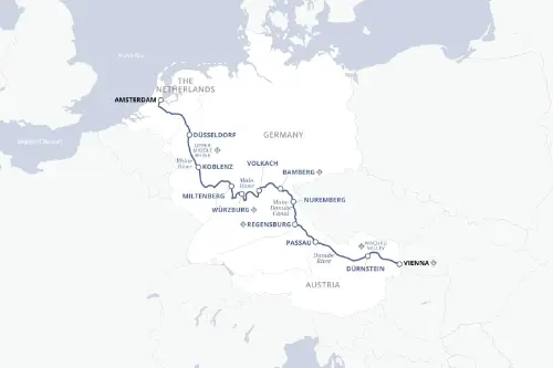 Маршрут круиза