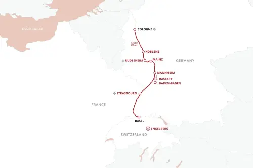 Cruise itinerary