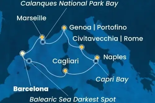 Cruise itinerary
