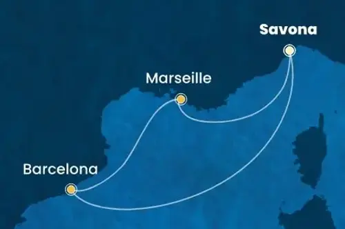 Cruise itinerary