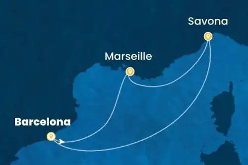Cruise itinerary