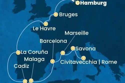Cruise itinerary