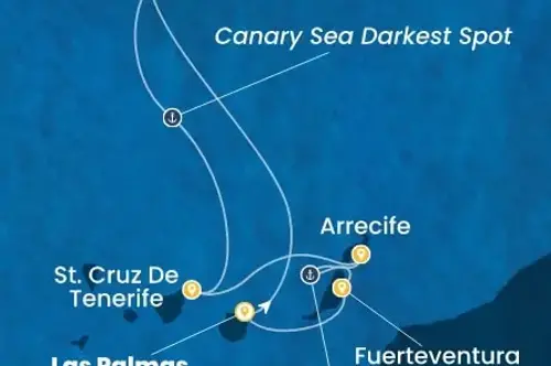 Cruise itinerary