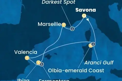 Cruise itinerary