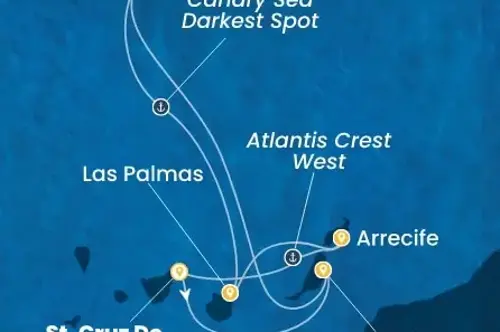 Cruise itinerary