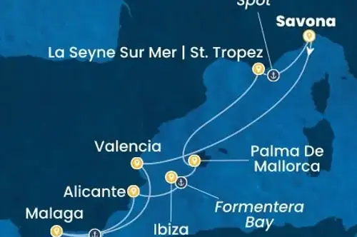 Cruise itinerary
