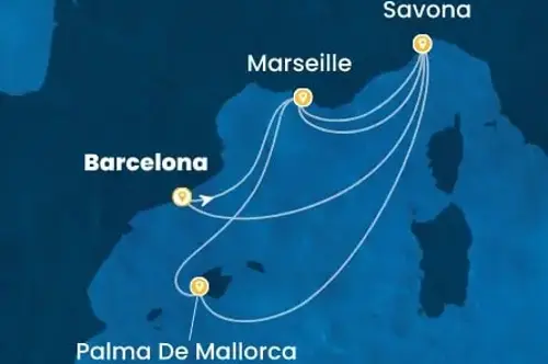 Cruise itinerary