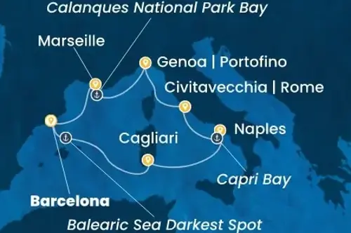 Cruise itinerary