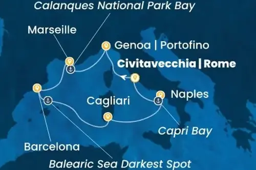 Cruise itinerary