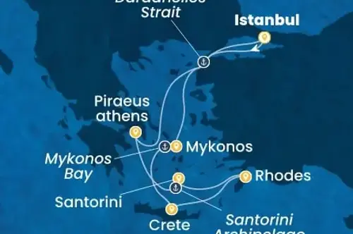 Cruise itinerary