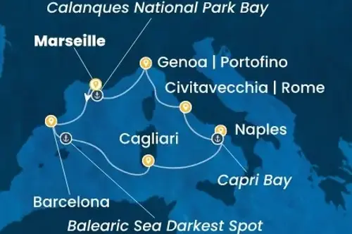 Cruise itinerary