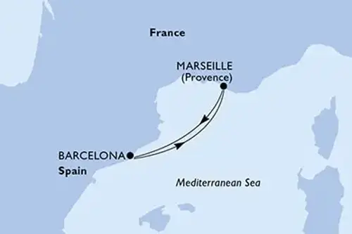 Cruise itinerary