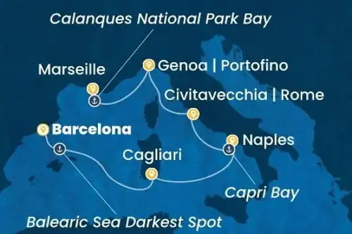 Cruise itinerary