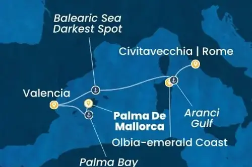 Cruise itinerary