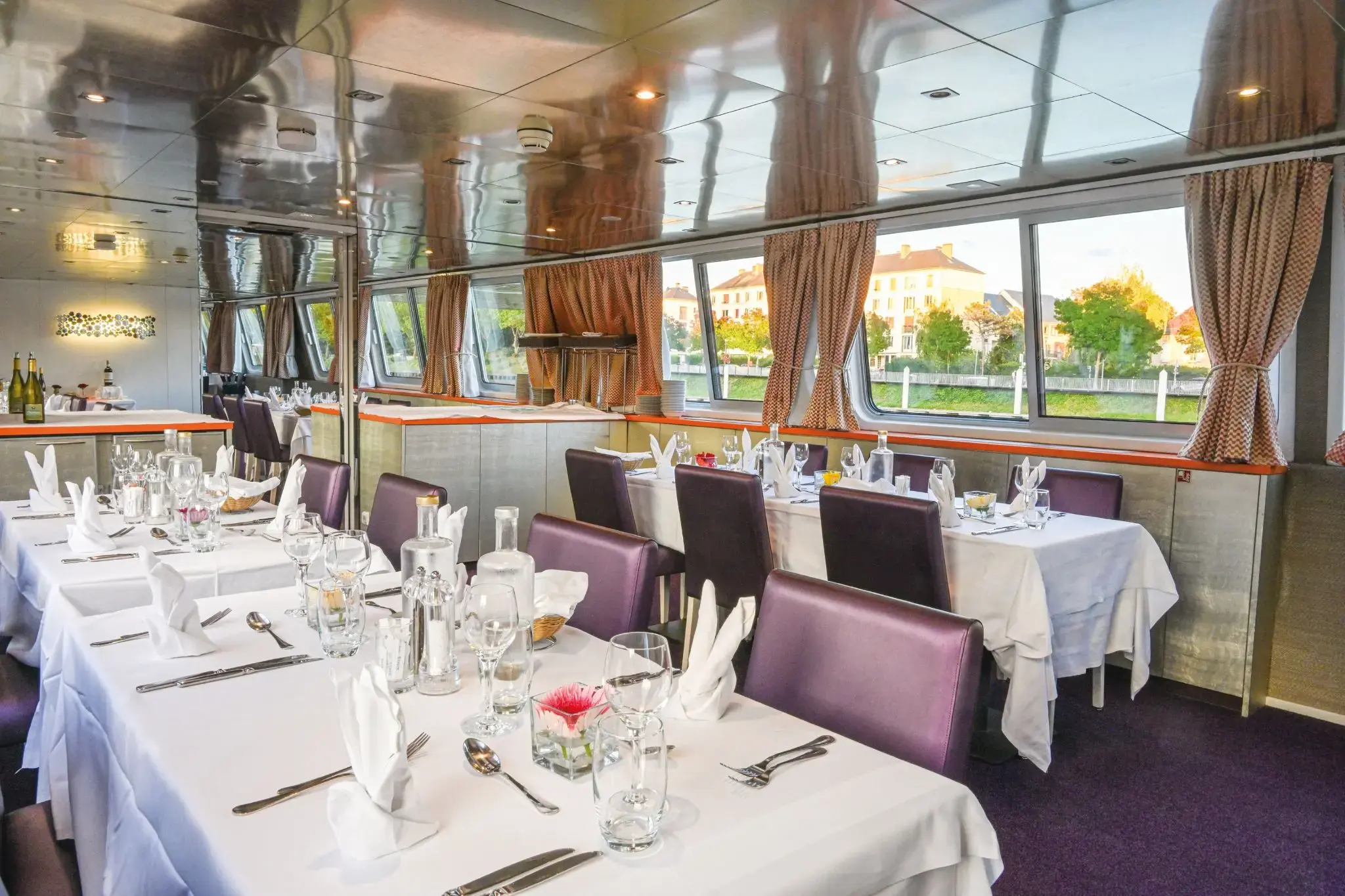 CroisiErurope MS Raymonde - Restaurant 1, © Alexandre Sattler.webp