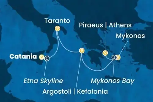 Cruise itinerary