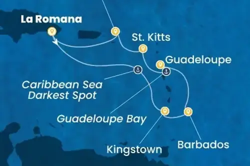Cruise itinerary