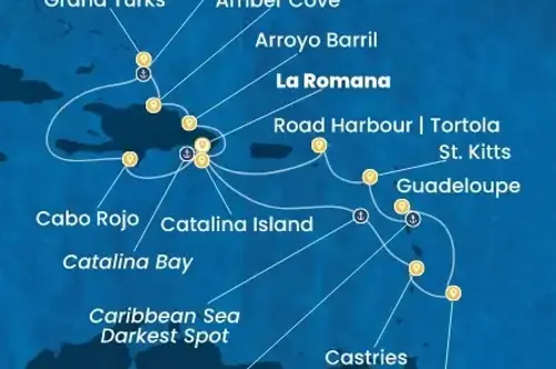 Cruise itinerary