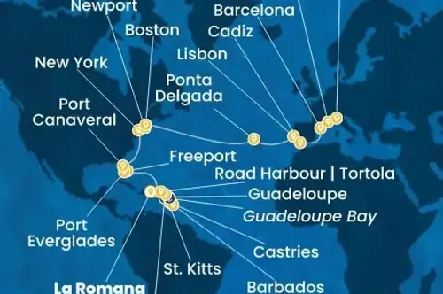 Cruise itinerary