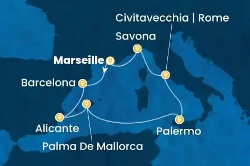 Cruise itinerary