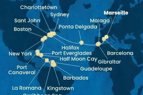 Cruise itinerary