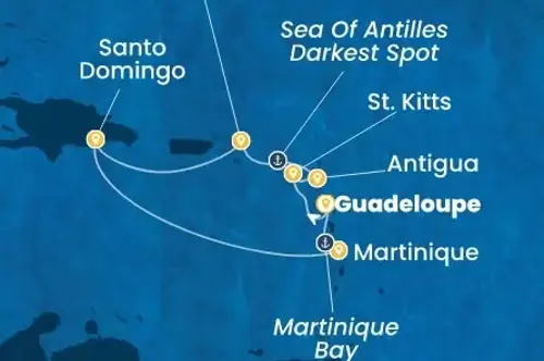 Cruise itinerary