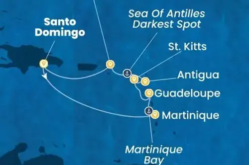 Cruise itinerary