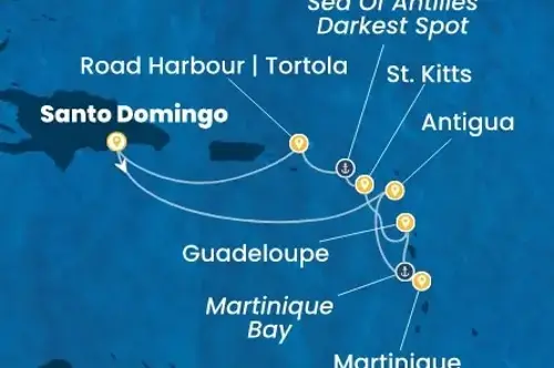 Cruise itinerary