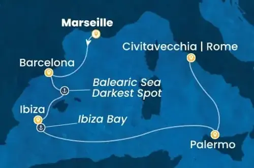 Cruise itinerary