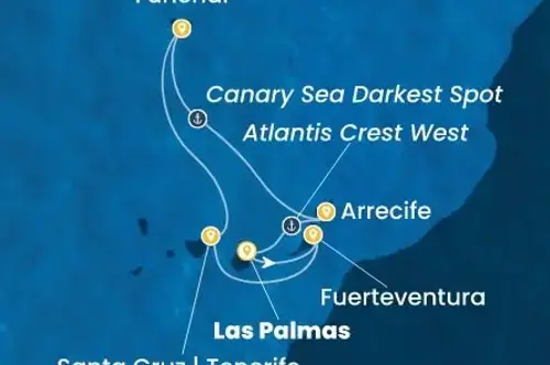 Cruise itinerary