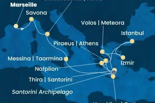 Cruise itinerary