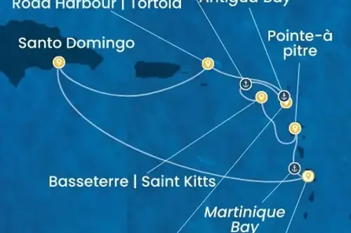 Cruise itinerary